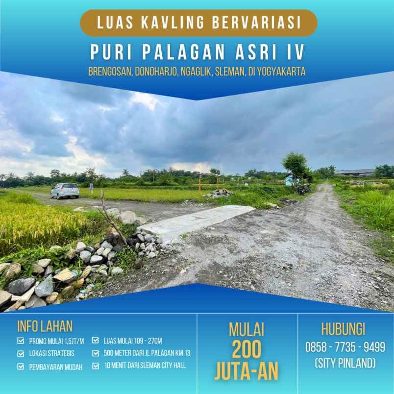 dijual tanah brengosan donoharjo