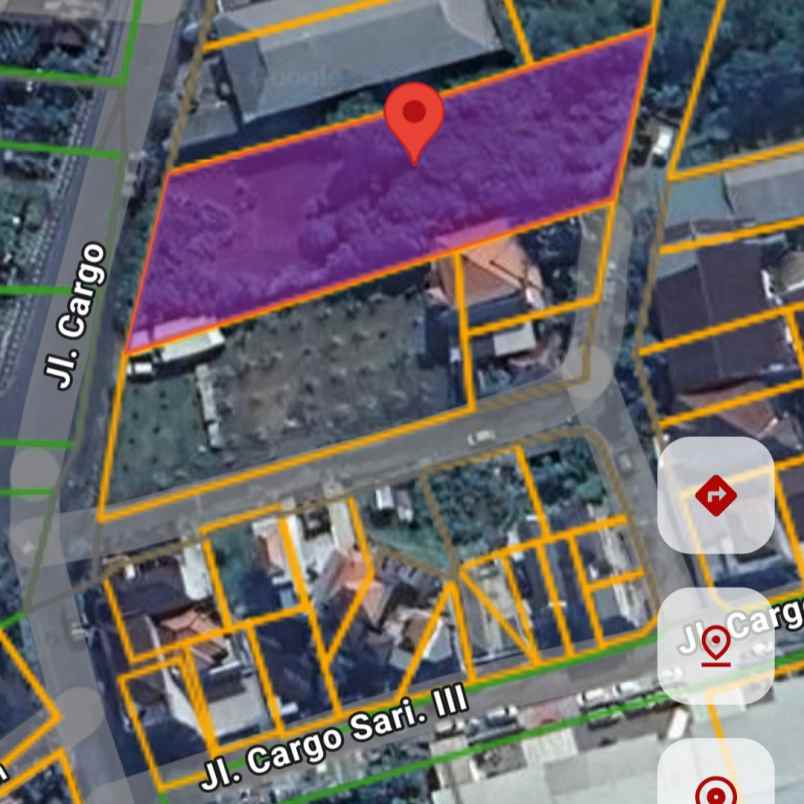 dijual tanah cargo