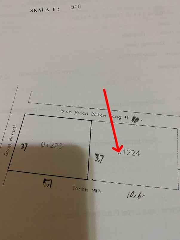 dijual tanah dauh puri klod