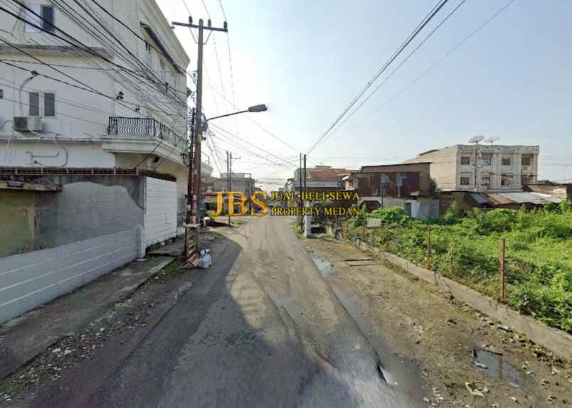 dijual tanah di jalan puri simpang jl laksana medan