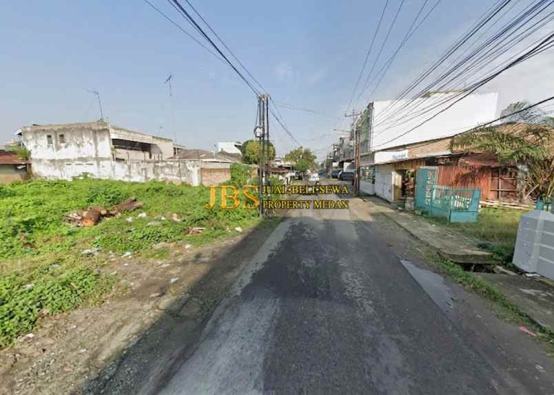 dijual tanah di jalan puri simpang jl laksana medan