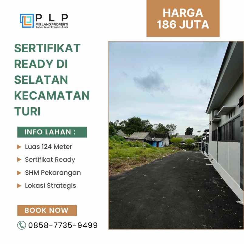 dijual tanah gading donokerto turi