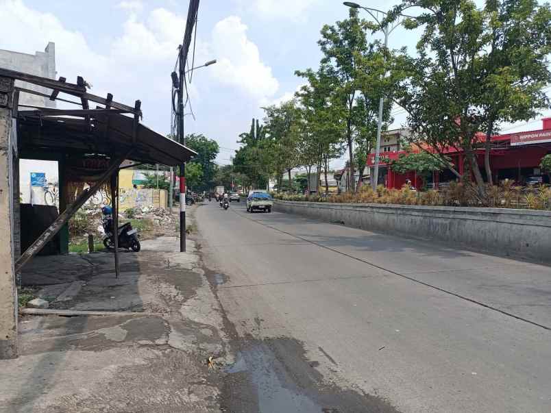 dijual tanah jalan raya sememi jaya