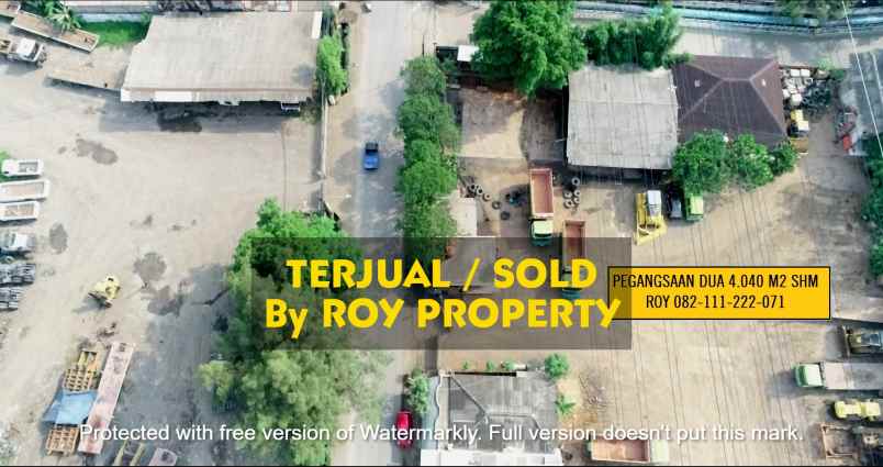 dijual tanah jl pegangsaan dua kelapa