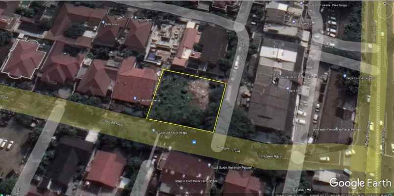 dijual tanah jl pejaten raya pasar