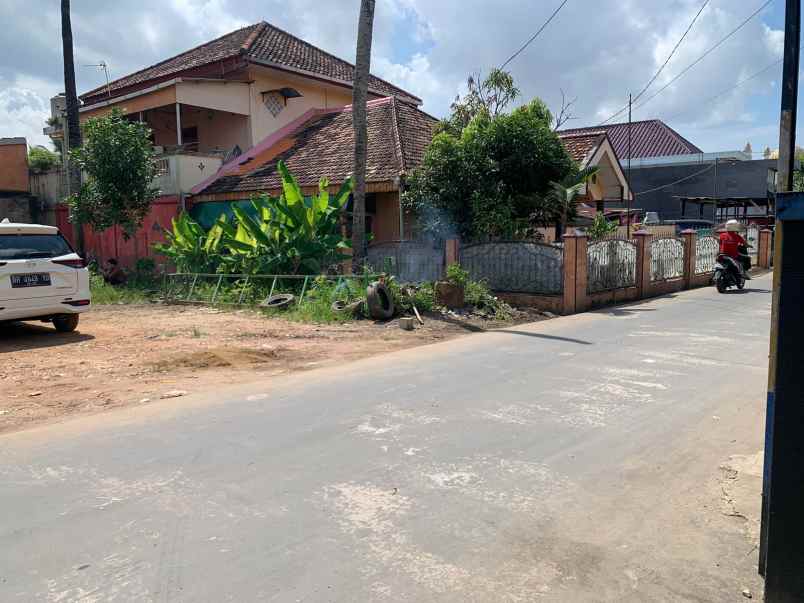 dijual tanah jl pertahanan plaju
