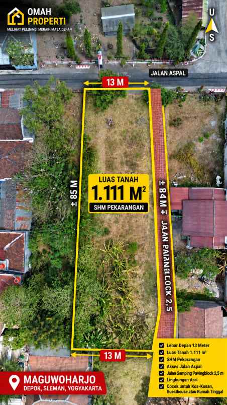 dijual tanah jl ponpes sunan ampel bajeng