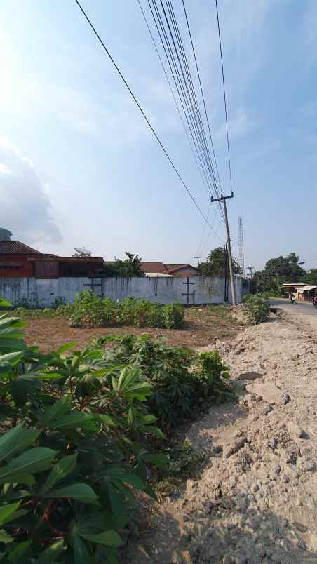 dijual tanah jl r e martadinata bandar