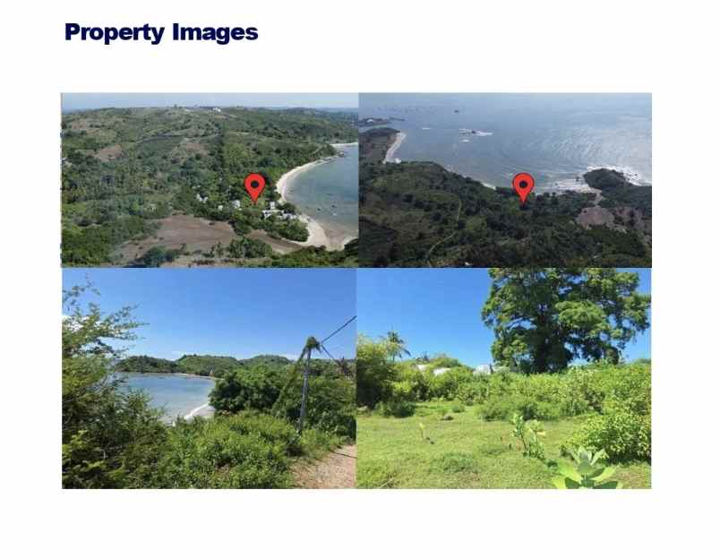dijual tanah luas 4 9 hektar shgb di lombok ntb