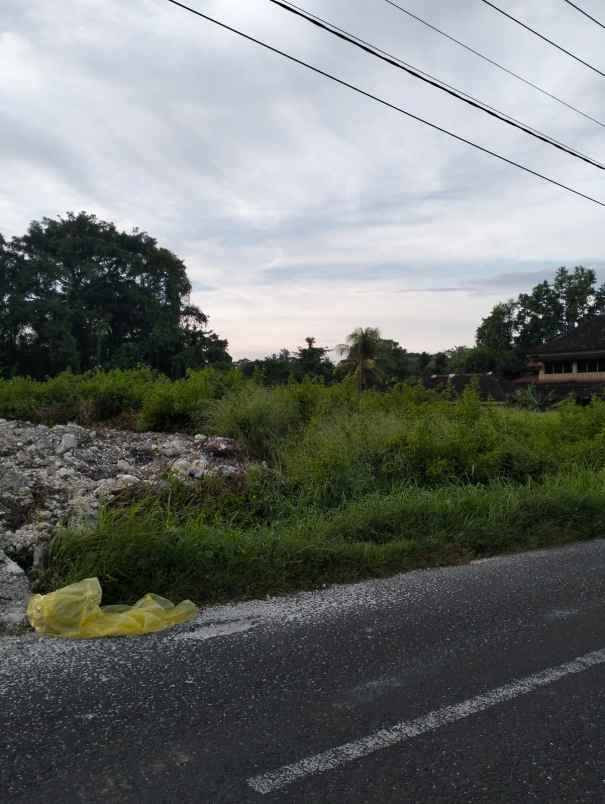 dijual tanah nyambu kaba kaba tabanan bali