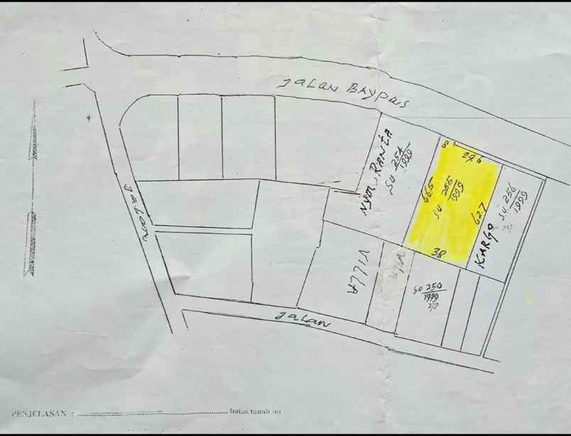 dijual tanah padangsambian kelod