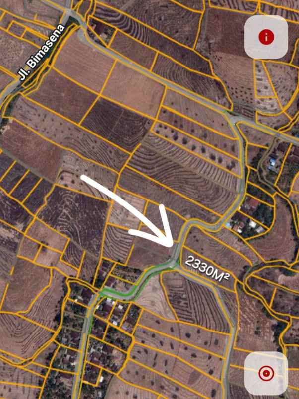 dijual tanah pantai abian kapas