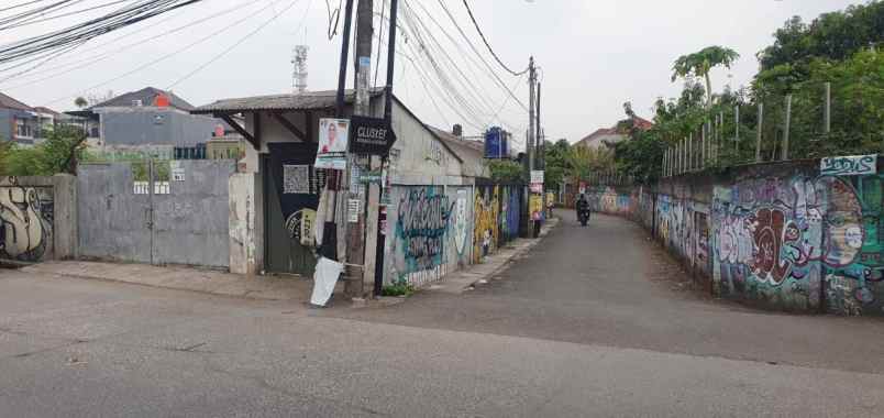 dijual tanah seluas 2485 m2 di jatibening pondok gede