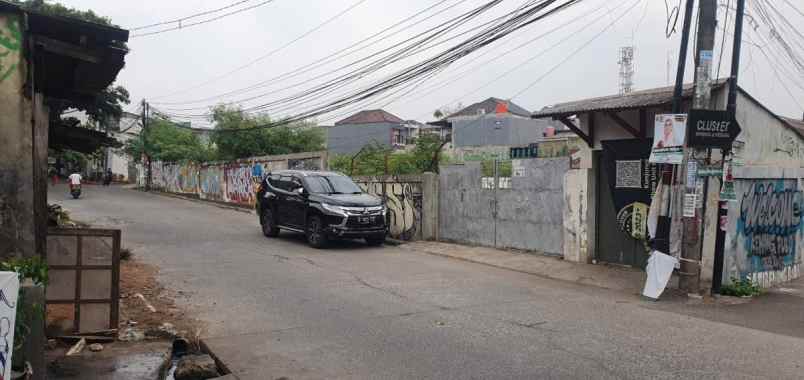 dijual tanah seluas 2485 m2 di jatibening pondok gede
