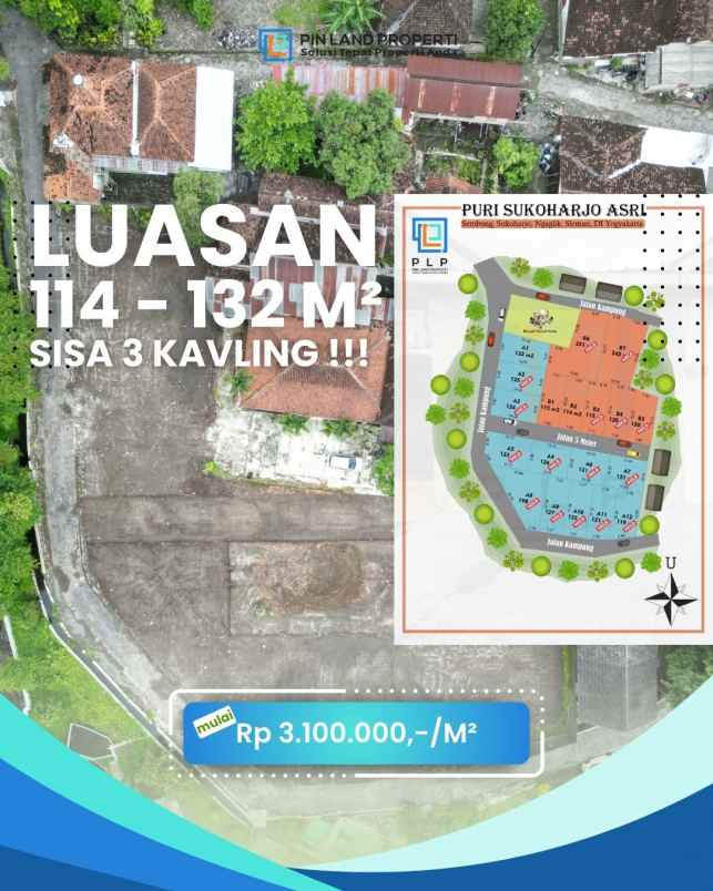 dijual tanah sembung selatan perumahan