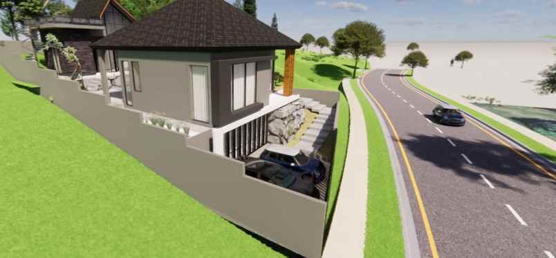 dijual villa jalan taman dayu