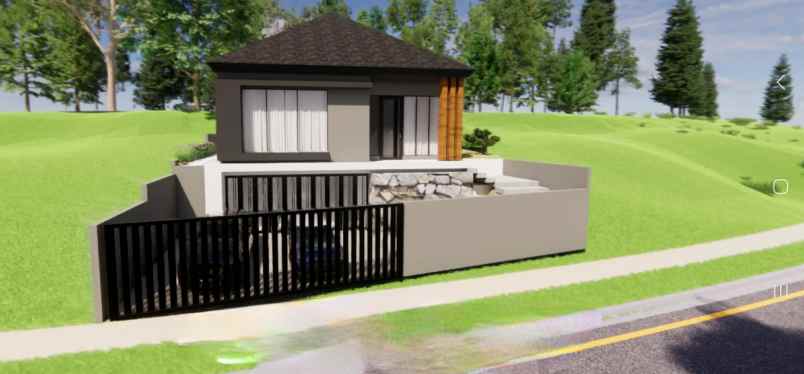 dijual villa jalan taman dayu