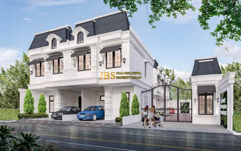 dijual villa jalan tertib bukit barisan ii