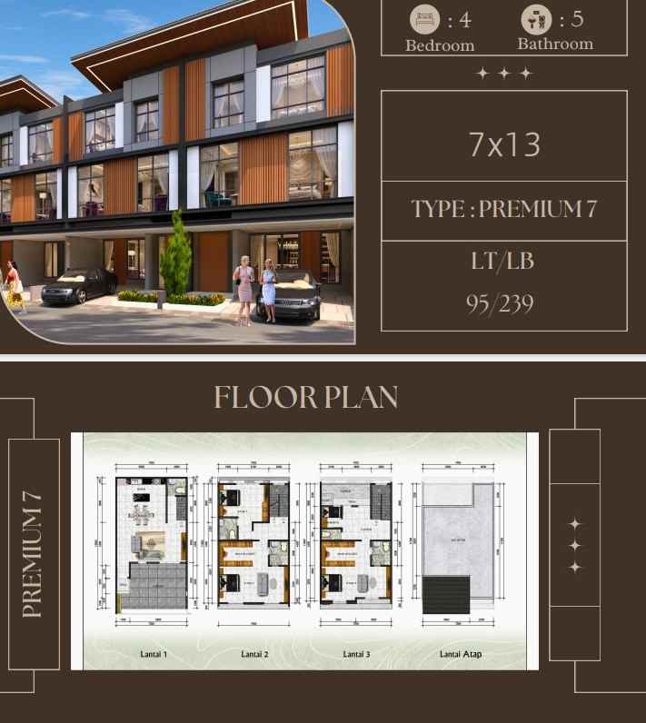 dijual villa jl rajawali kiwi gatot