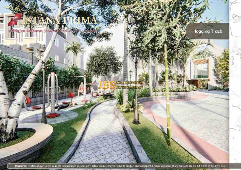 dijual villa komplek istana prima