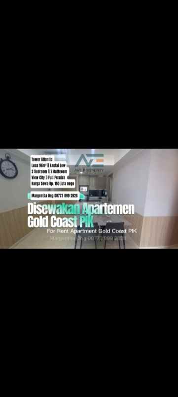 disewakan apartemen pantai indah kapuk jakarta