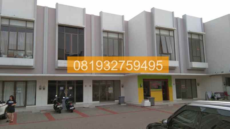 disewakan ruko gudang kantor jl boston barat i medang