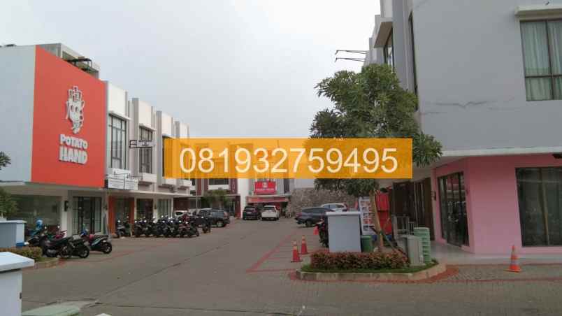 disewakan ruko gudang kantor jl boston barat i medang