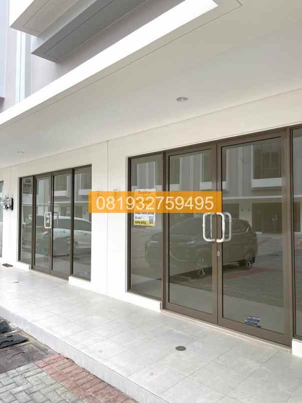 disewakan ruko gudang kantor jl boston barat i medang