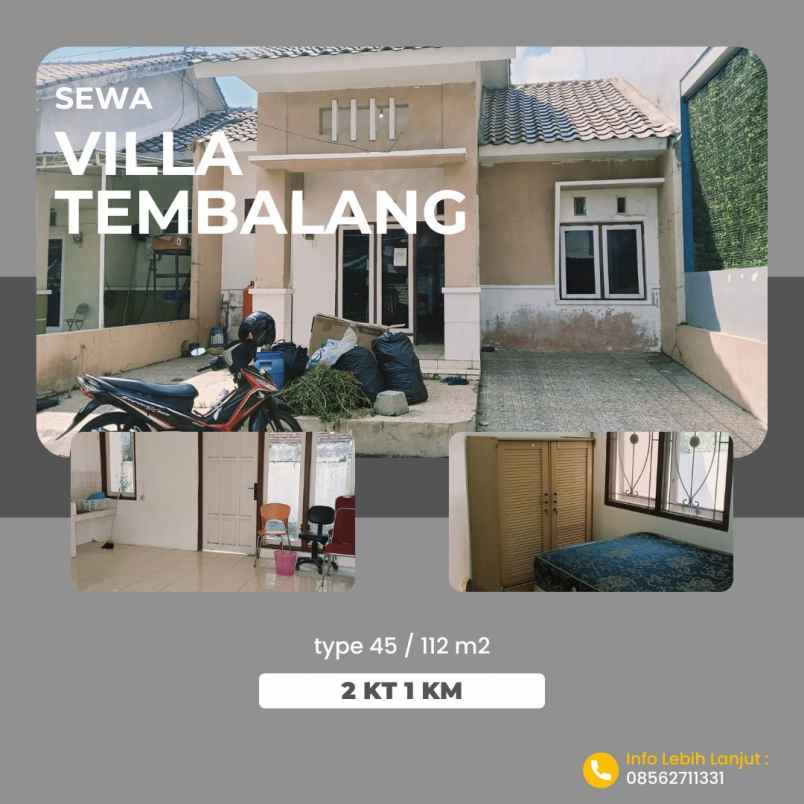 disewakan rumah bulusan tembalang