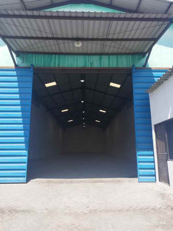 gudang siap huni margomulyo lokasi sangat strategis