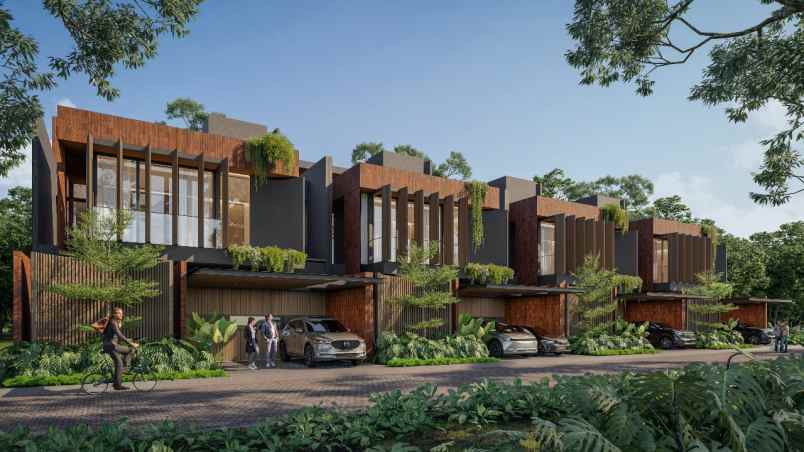hunian resort modern dekat bsd tang sel