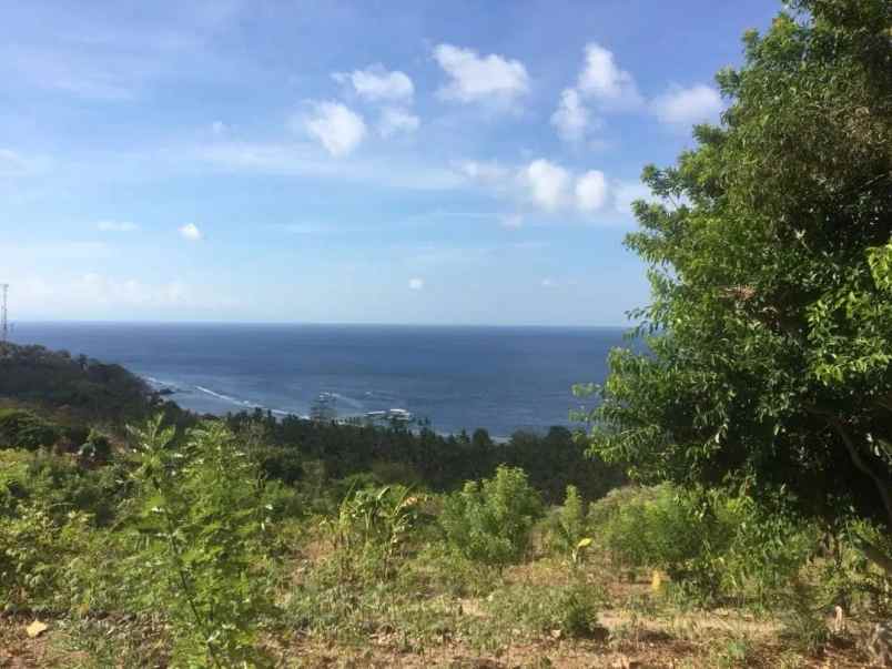 kavling indah view laut nusa penida murah 300 jutaan