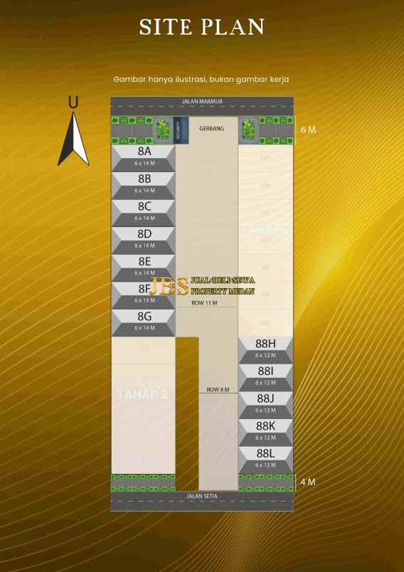 new project rumah makmur mas jalan makmur adam malik