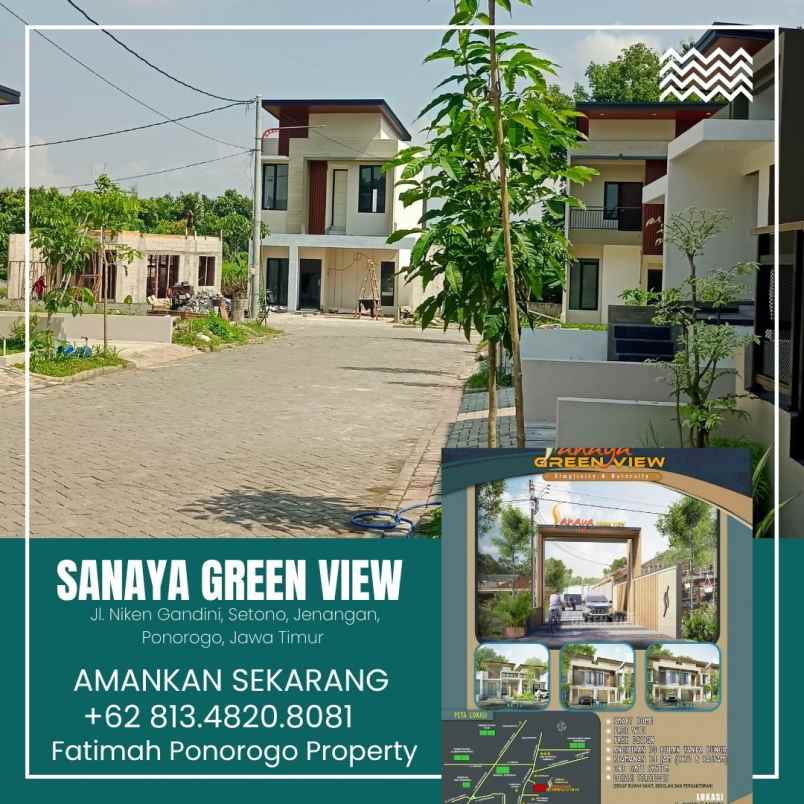 promo terbaik rumah 2 lantai syariah di ponorogo