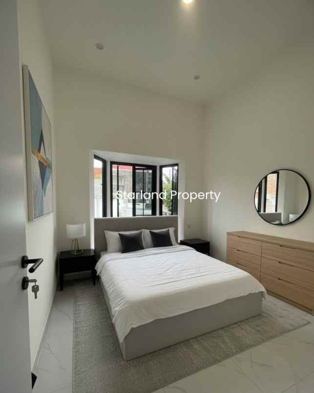 rumah 1 lantai konsep french style di rempoa ciputat