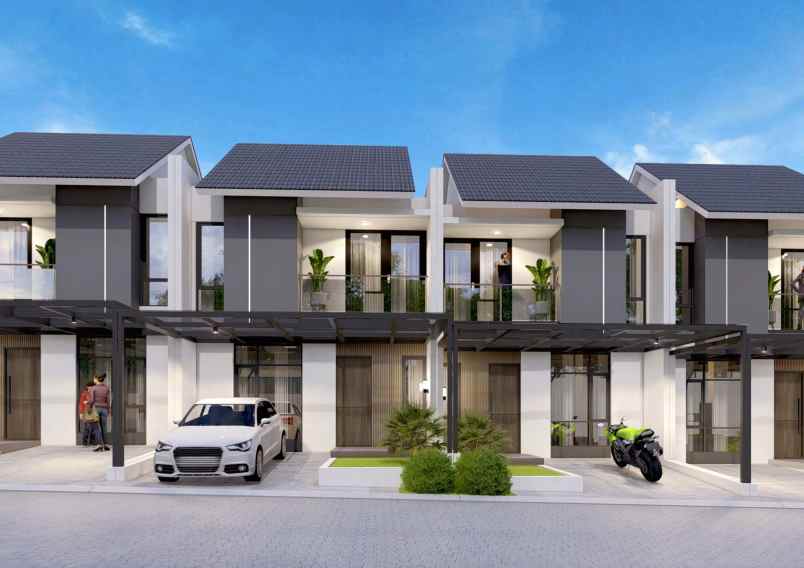 rumah 2 lantai di bogor dekat kebun raya bogor