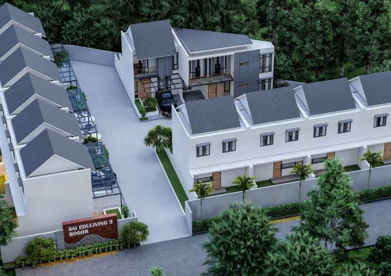 rumah 2 lantai di bogor dekat kebun raya bogor