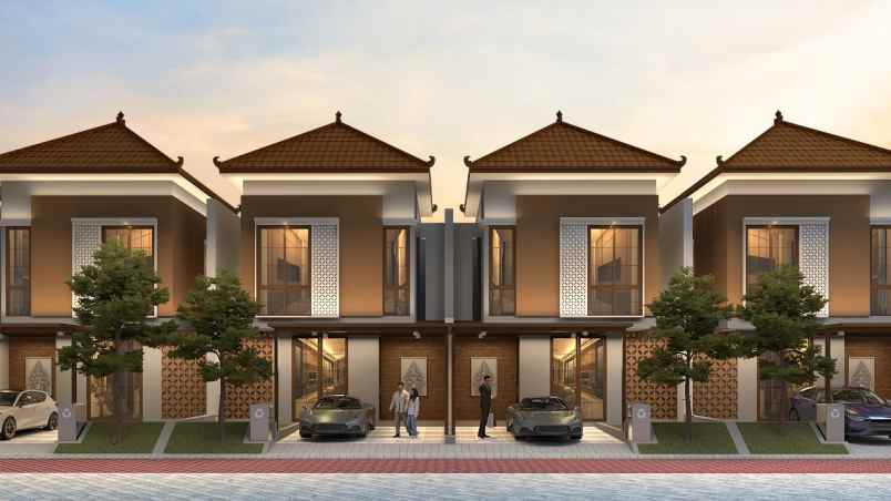 rumah 2 lantai strategis di pusat kota yogyakarta