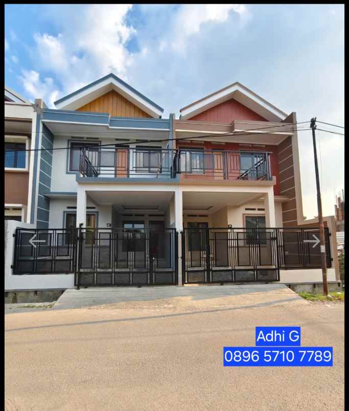 rumah baru 2 unit daerah turangga bandung