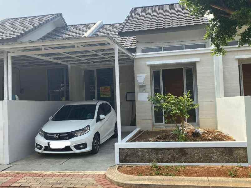 rumah baru dalam cluster garden sawangan