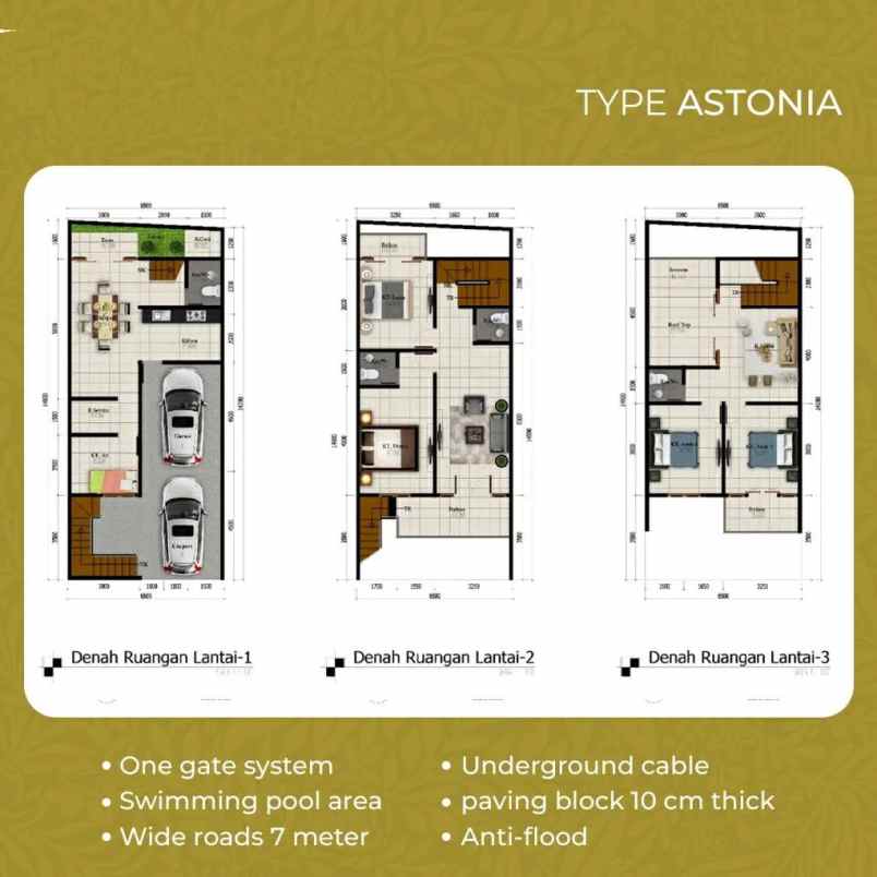 rumah cluster 2 8 milyar di jagakarsa jakarta selatan