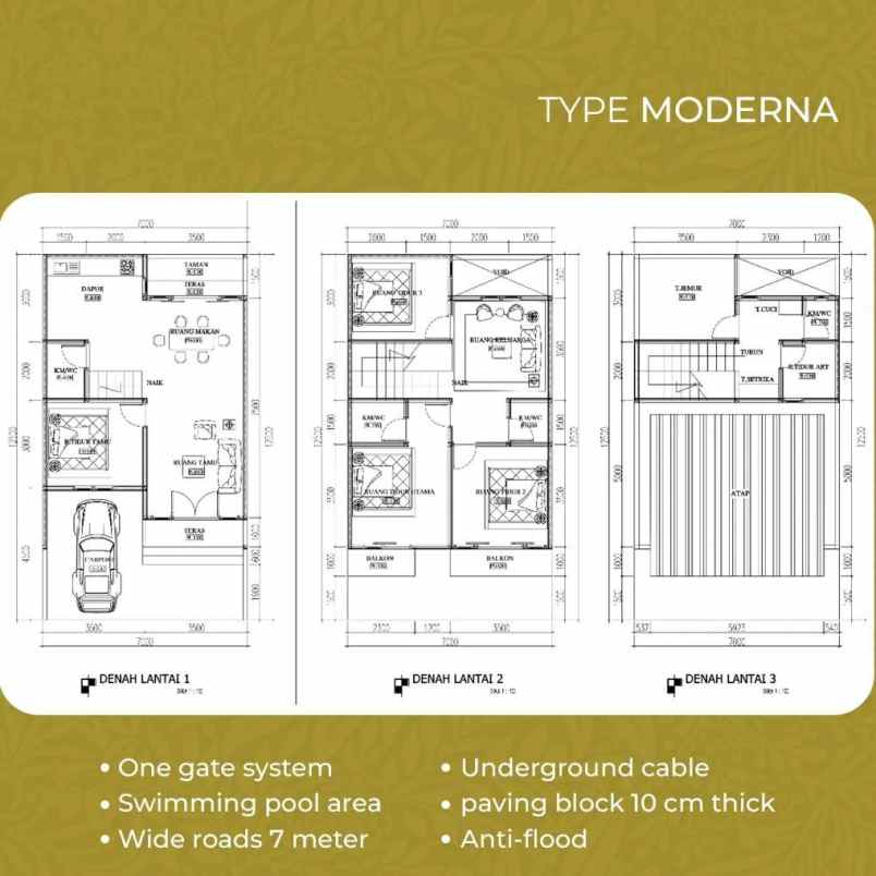 rumah cluster 2 8 milyar di jagakarsa jakarta selatan