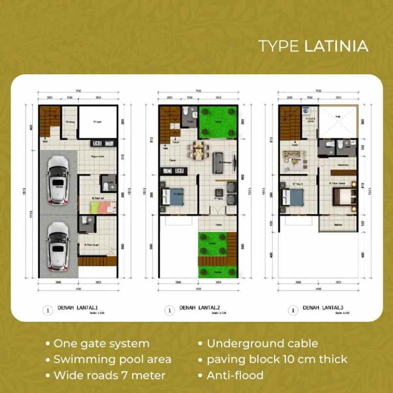 rumah cluster 2 8 milyar di jagakarsa jakarta selatan
