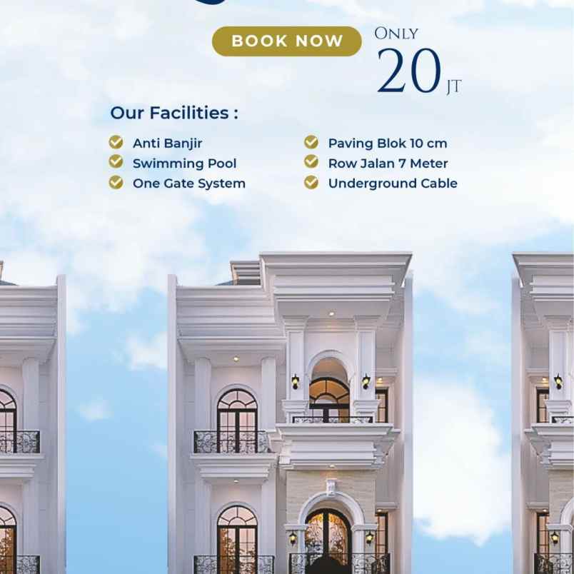 rumah cluster 2 8 milyar di jagakarsa jakarta selatan