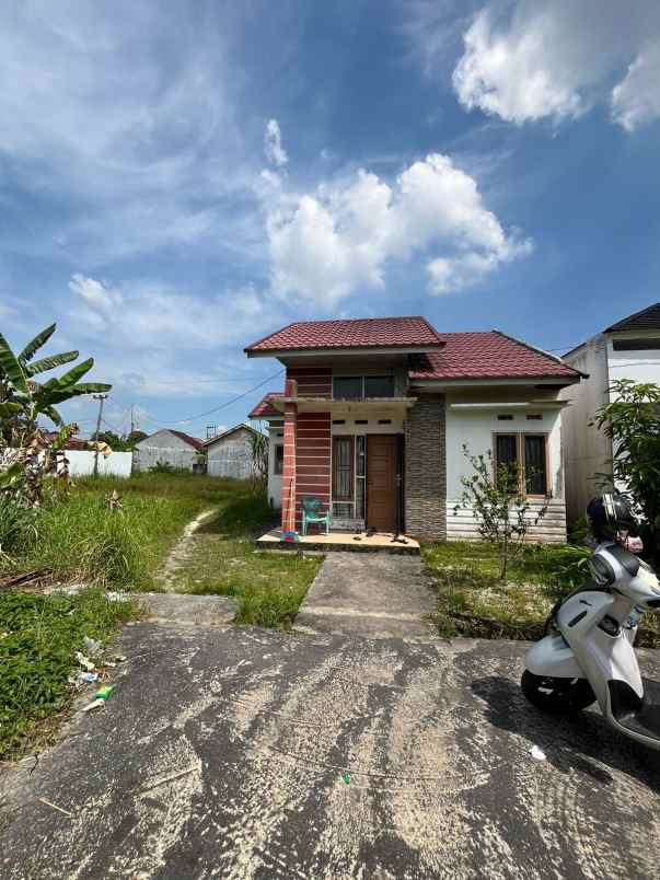 rumah dan tanah luas jl cipta karya hanya 340 juta