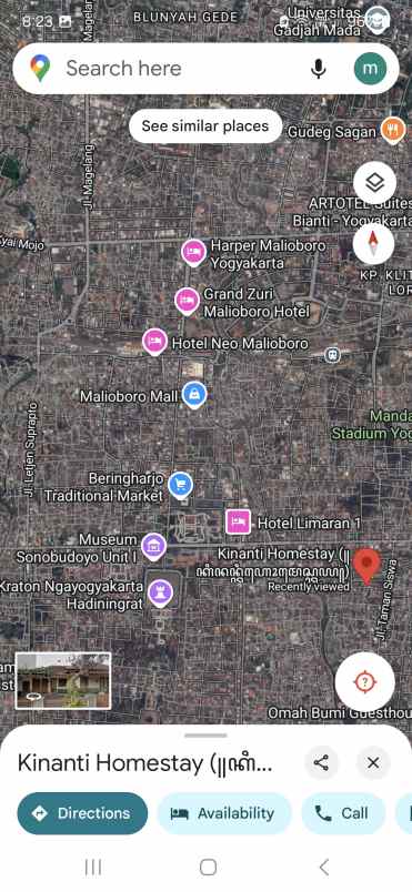 rumah ditengah kota yogyakarta 1km dr malioboro