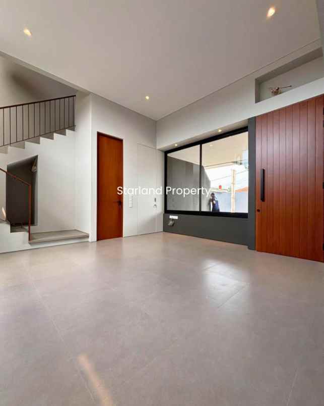 rumah full bata merah modern house di ciputat tangsel