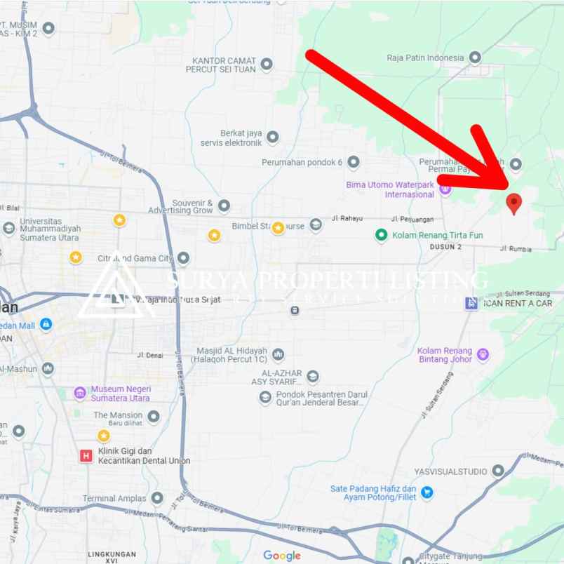 rumah jalan dusun ii batang kuis