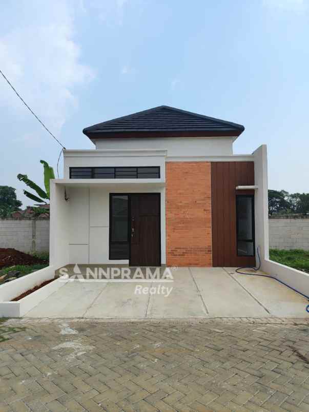 rumah milenial estetik dan elegan di tapos frytam