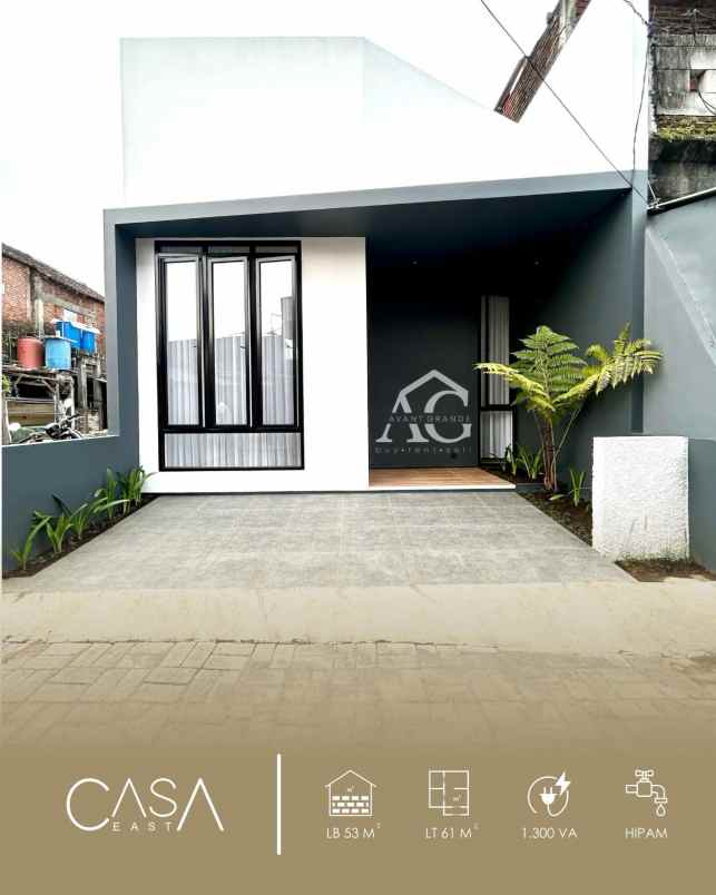 rumah minimalis full furnish di tunggulwulung malang